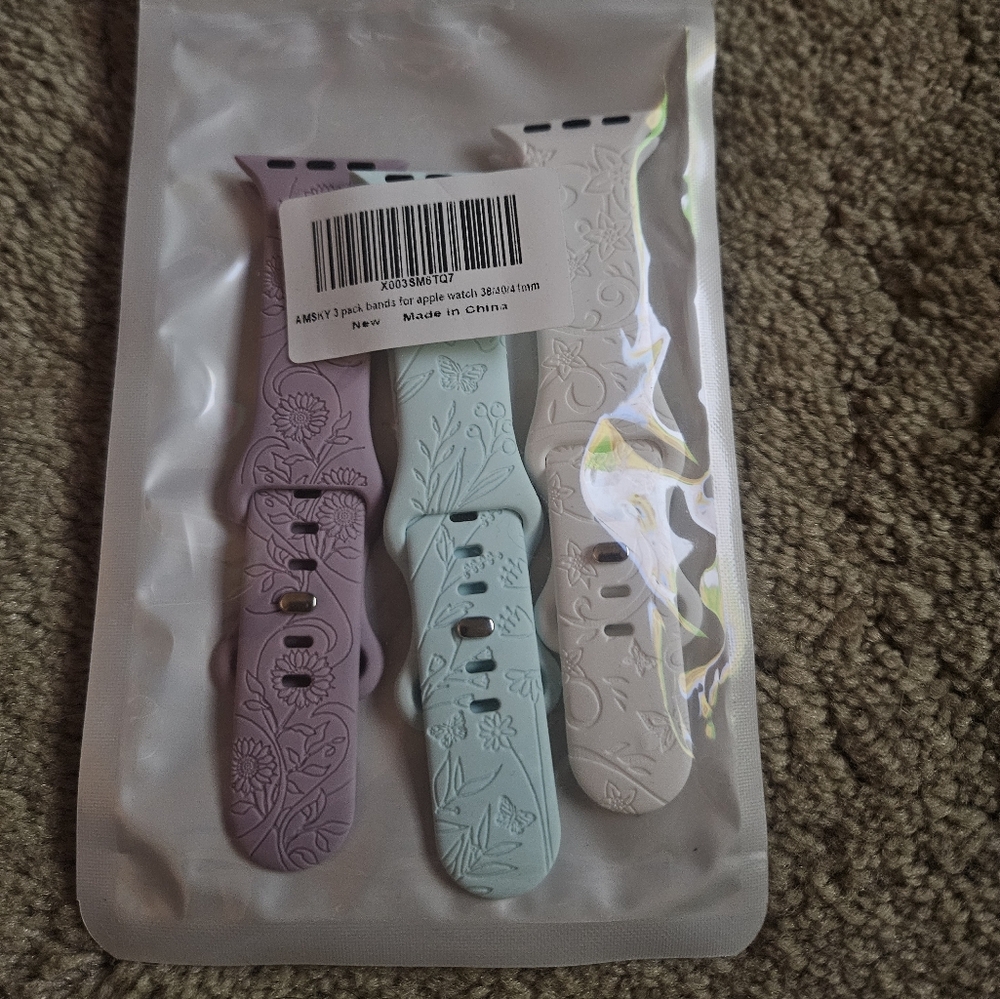 Set Of 3 Apple Watch Bands